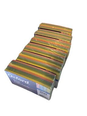 Oxford Index Cards LOT of 1200 cards 3 x 5 In Pastel Color Blank Notecards